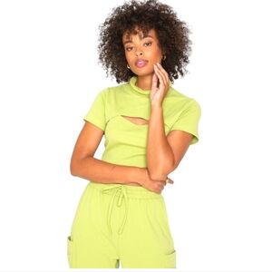 Callahan NWT Celeste Basil Top Size: XS